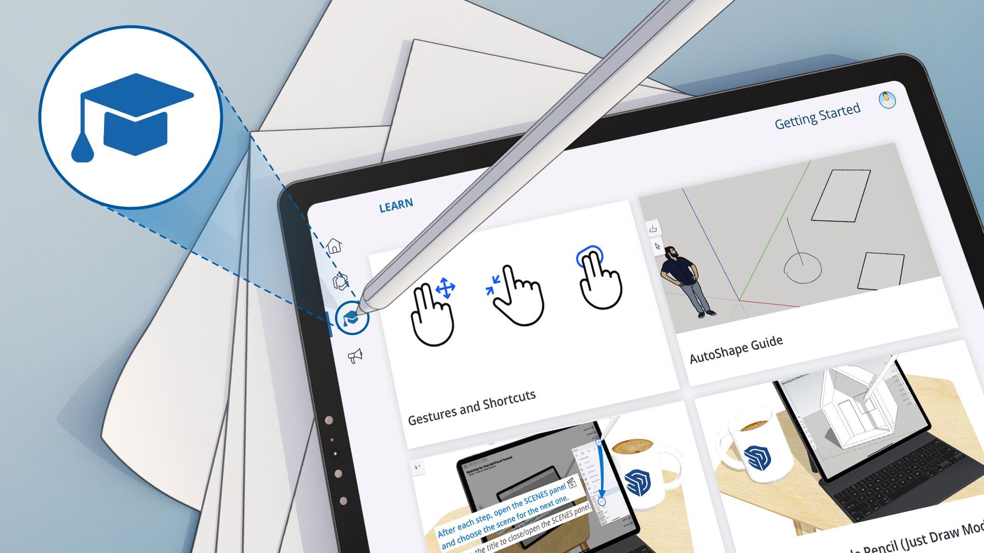 Graphic of SketchUp for iPad