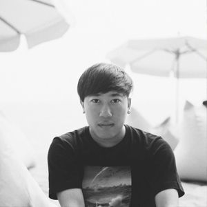 Almond at Pattaya Beach in Thailand