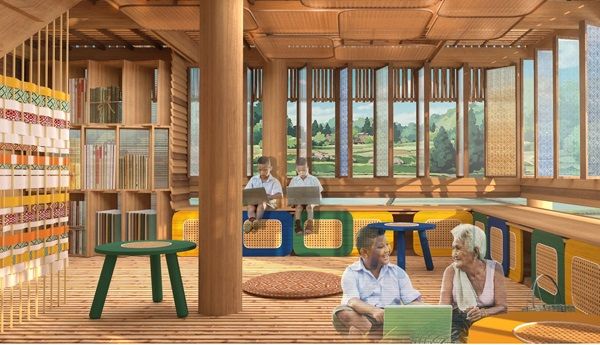 Space was created to bridge generational gaps between the younger and older generations.