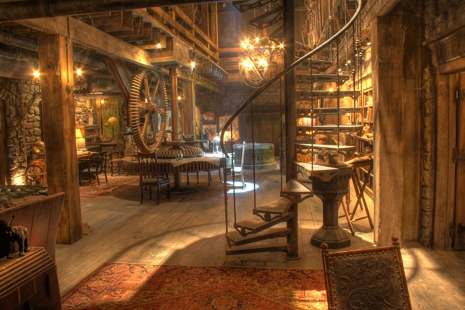 “World Building” aspect of TV set design