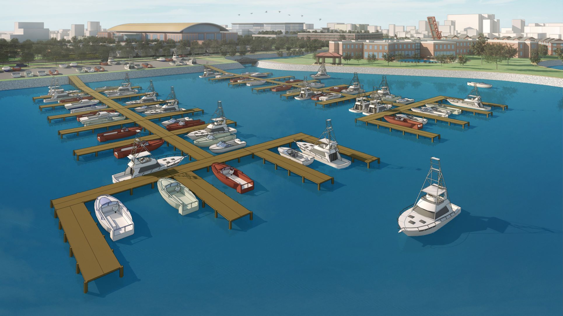 Houseal Lavigne prioritized the waterfront space