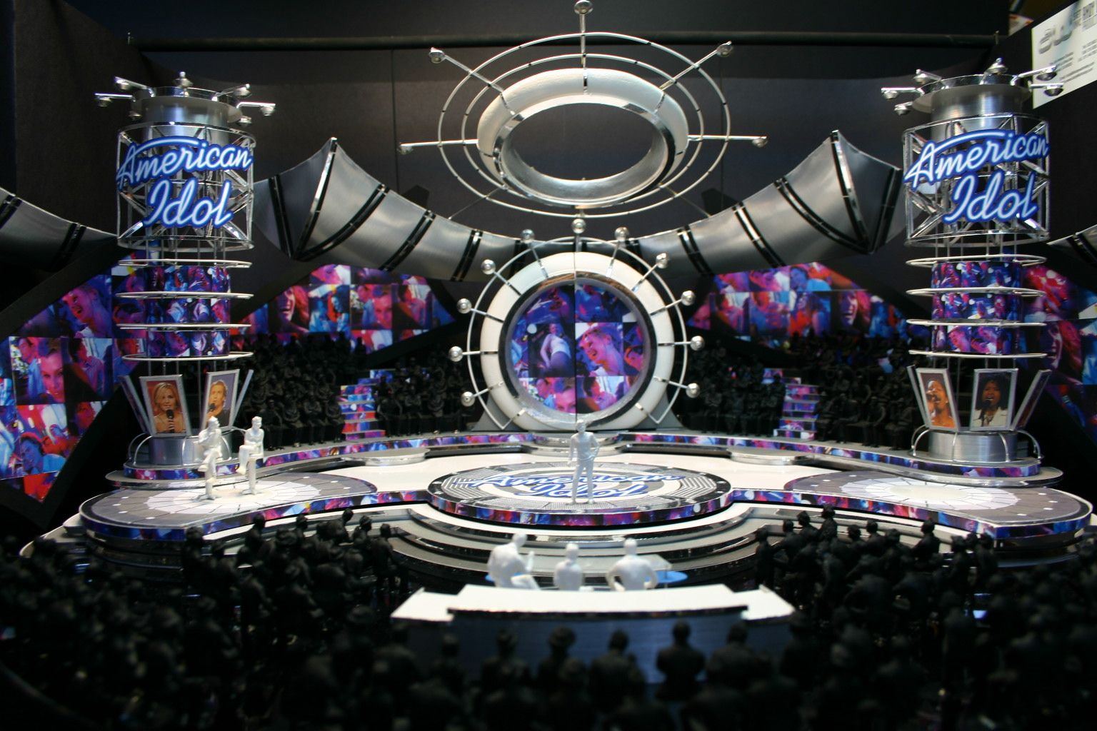 ne of Walmsley's older, physical production models for American Idol
