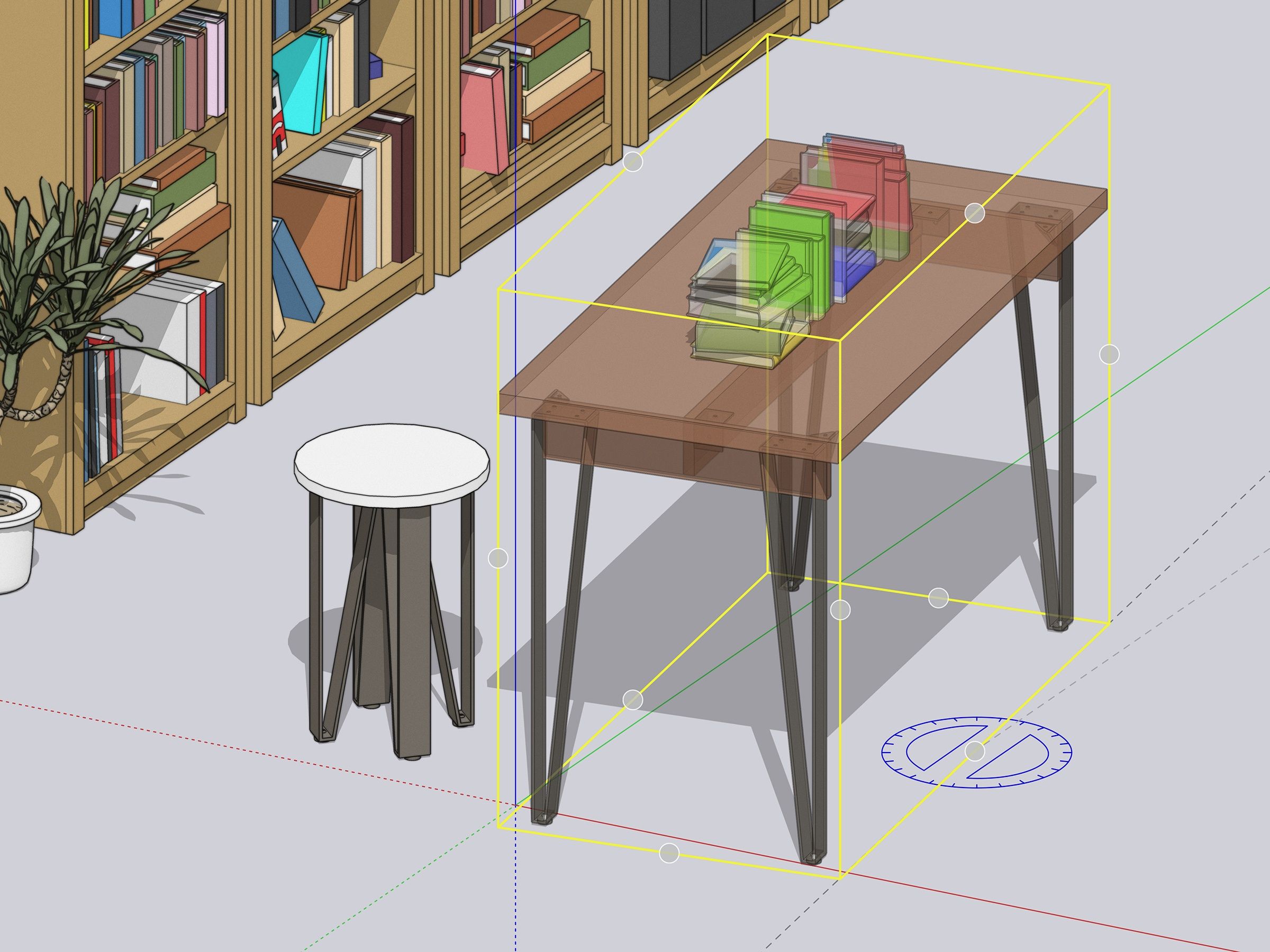 Grip Control in SketchUp
