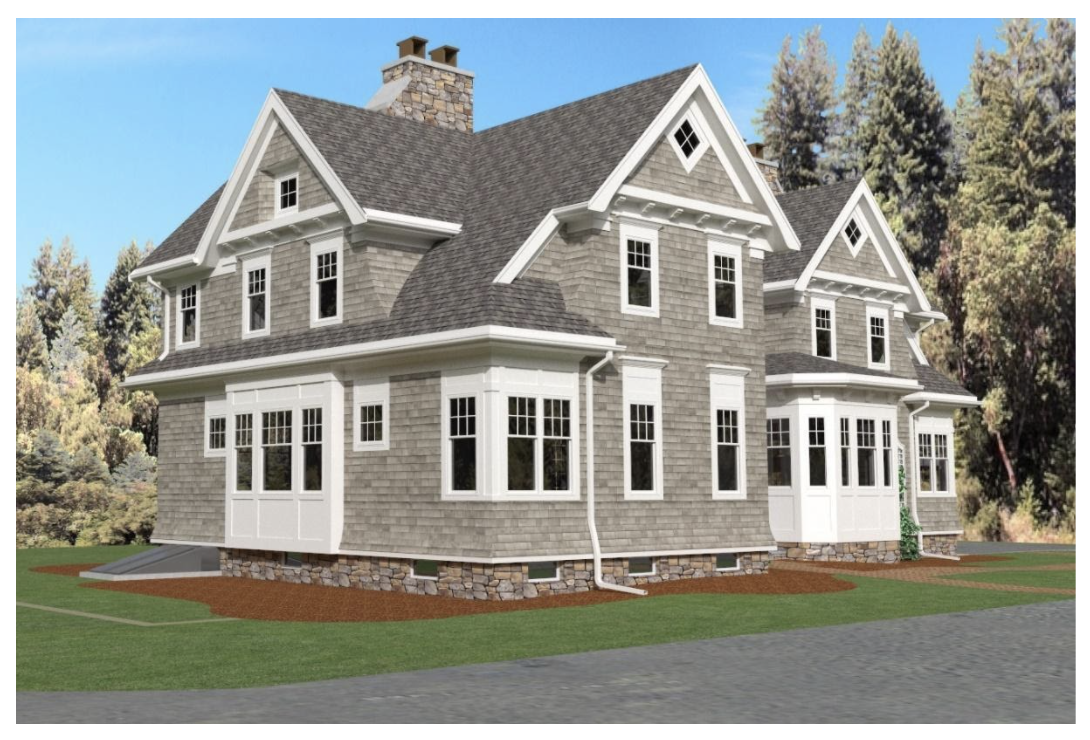 From 3D model to completed home