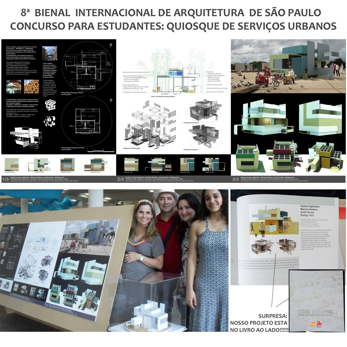 Project and exhibition at the São Paulo Biennial contest