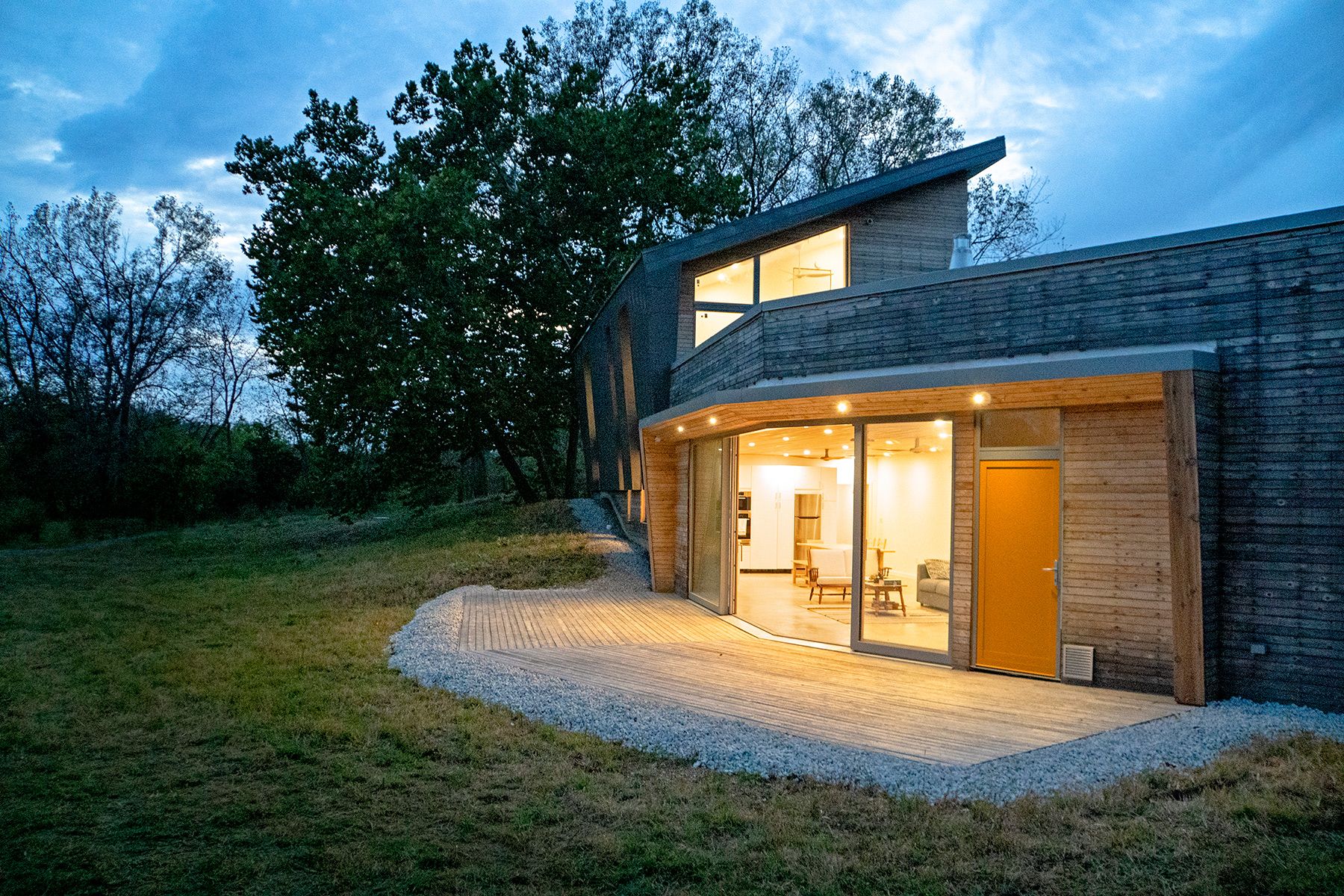 The home, post-build