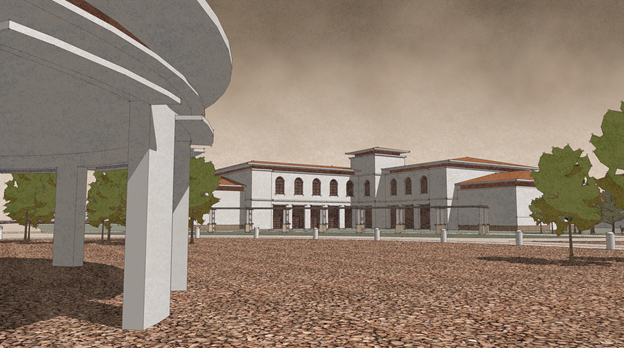 SketchUp used in the Fort Bliss town center project