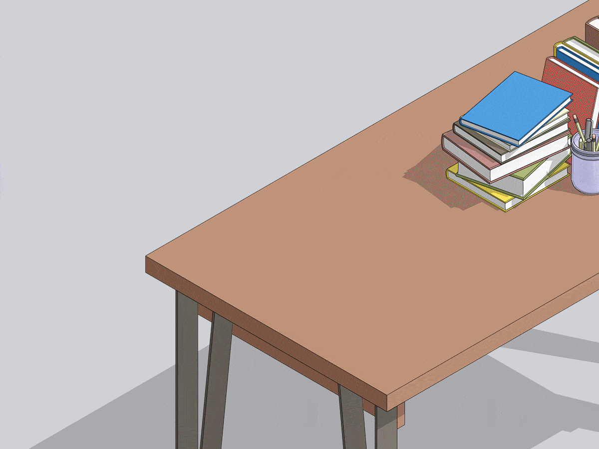 Grouped components in SketchUp