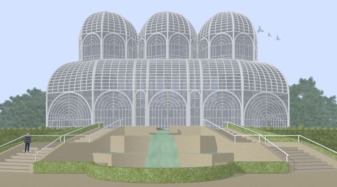 Jardim Botânico de Curitiba, PR. Modelo por: Fabio Coutinho.