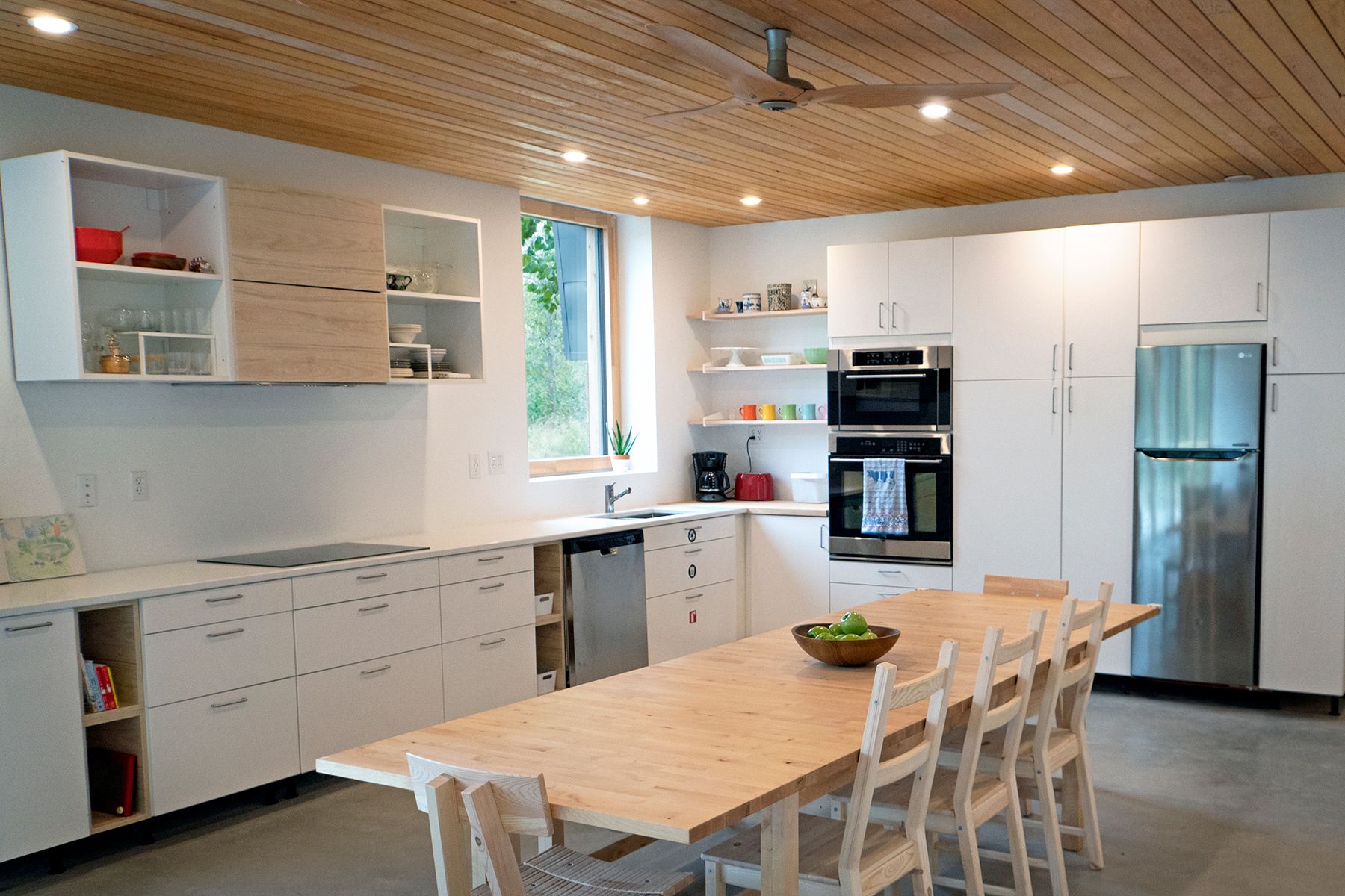 Dining Area of Net-Zero Energy Home