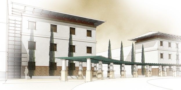 Custom styles to communicate project details of Military Barracks project
