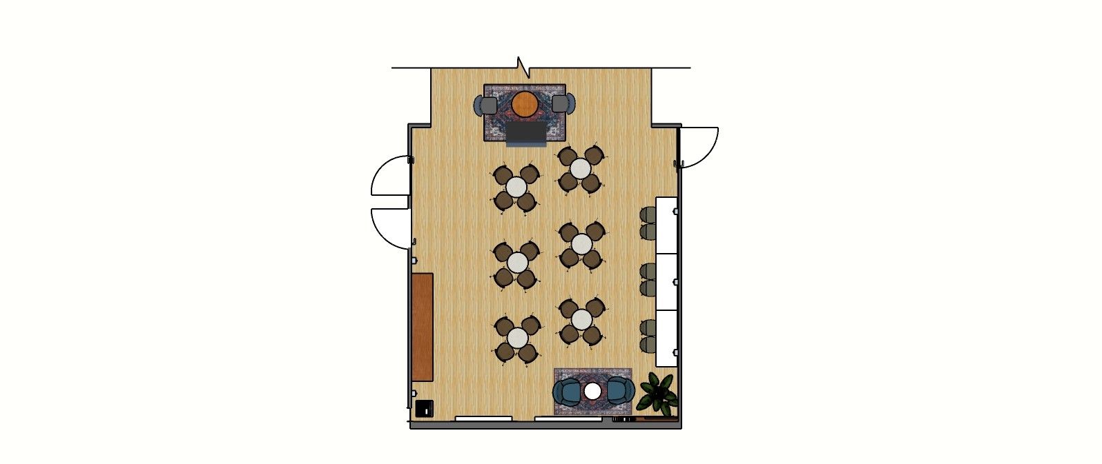 How did SketchUp impact your project?