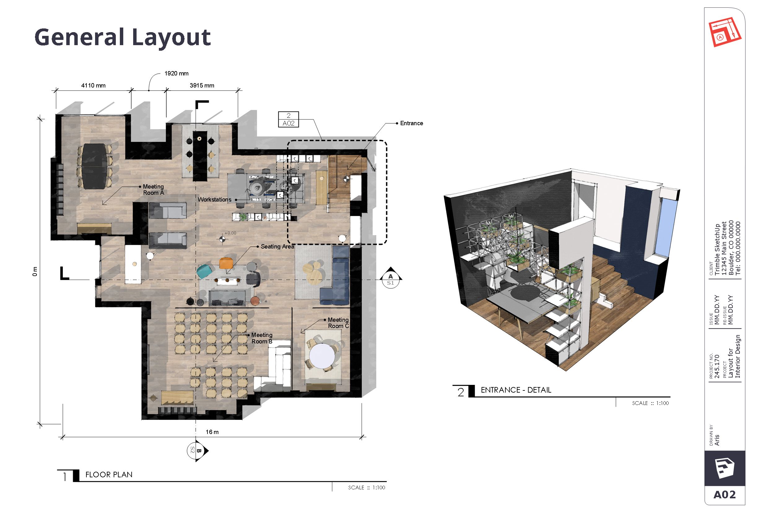 Using LayOut to capture brand details