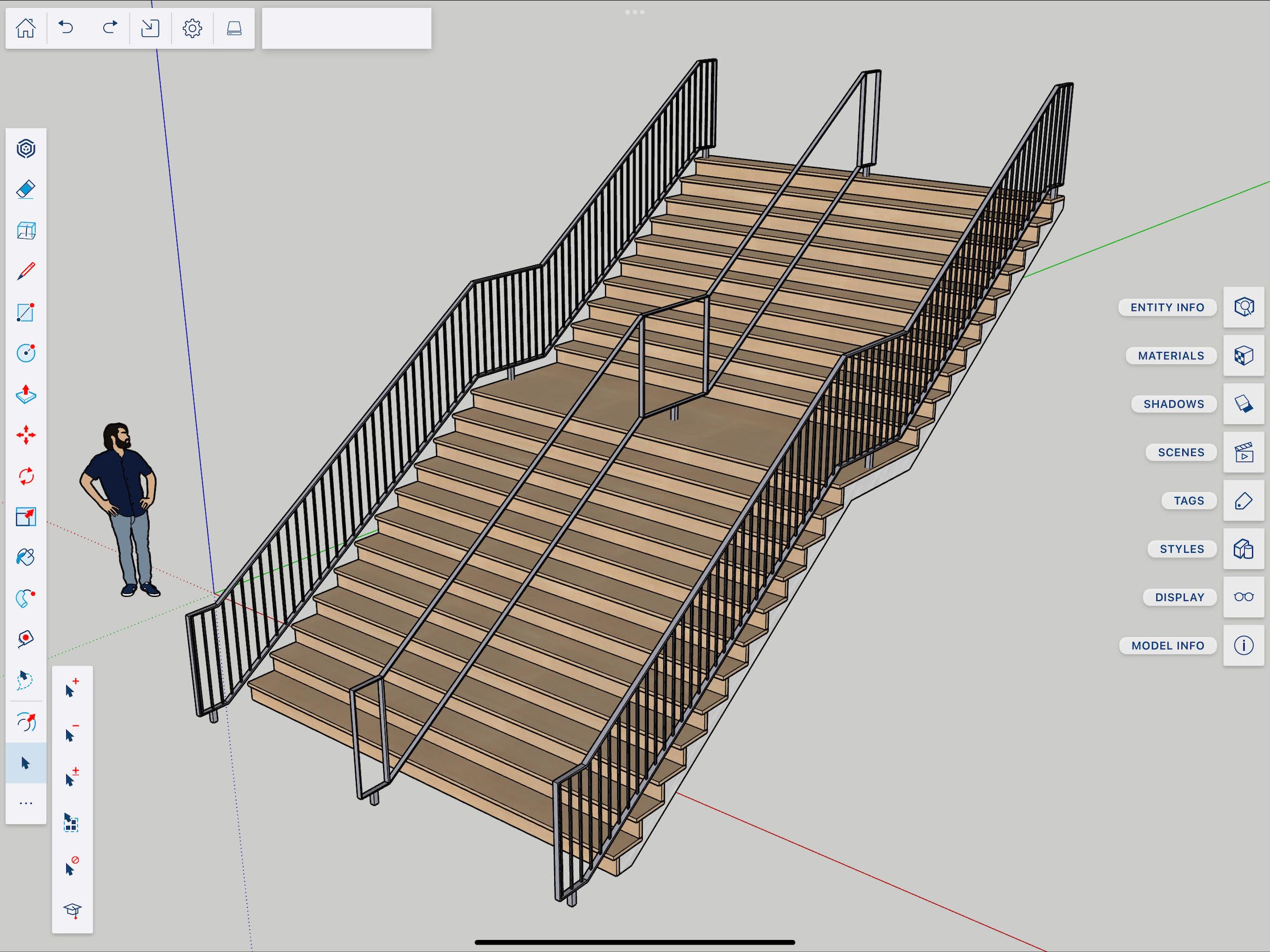 Live Component stairs. Image courtesy of Perkins Eastman.