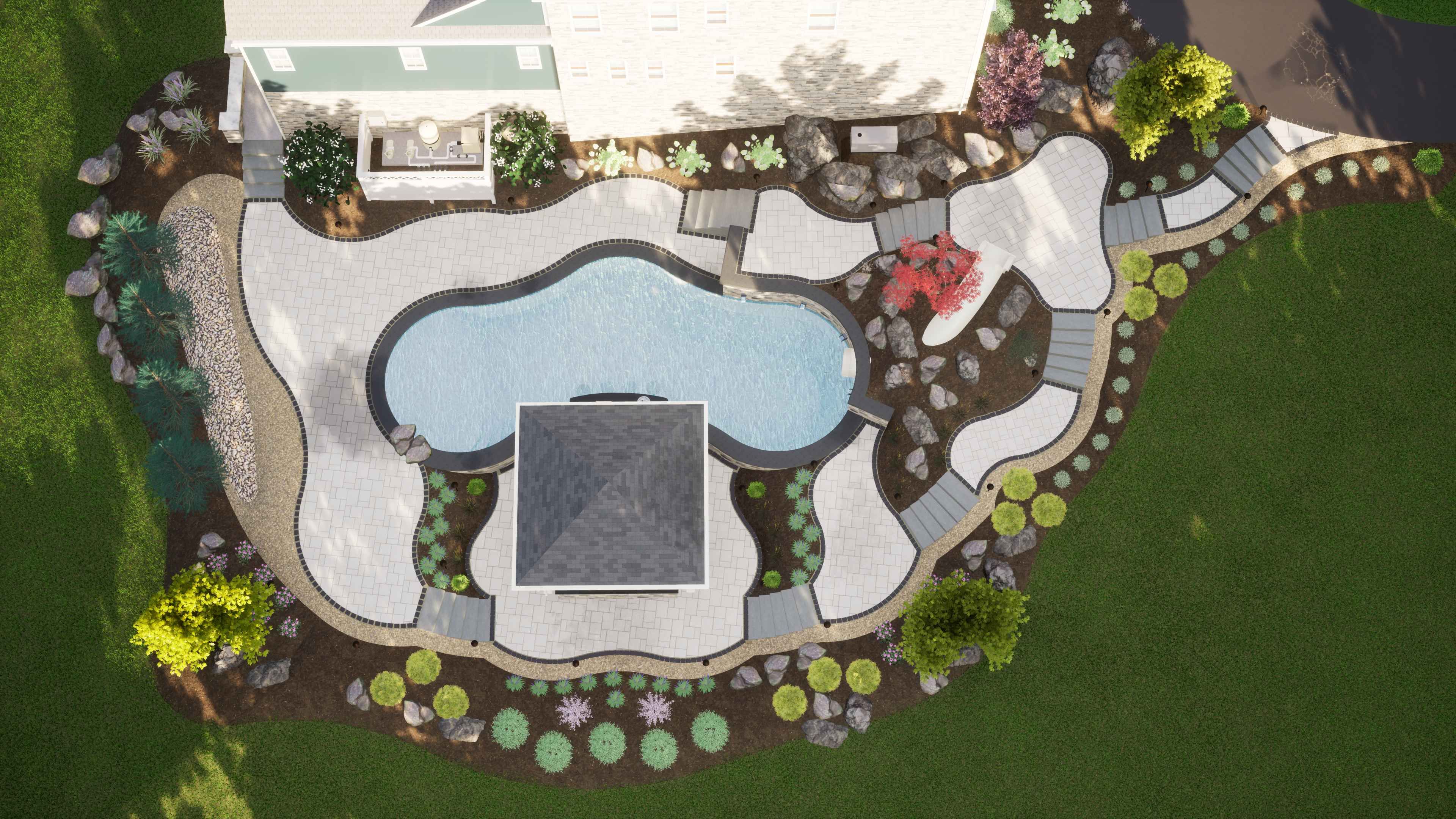 image showing landscape rendering