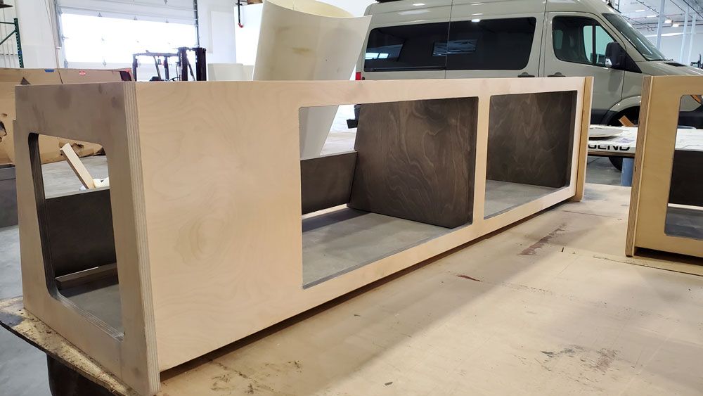 Assembling the CNC pieces