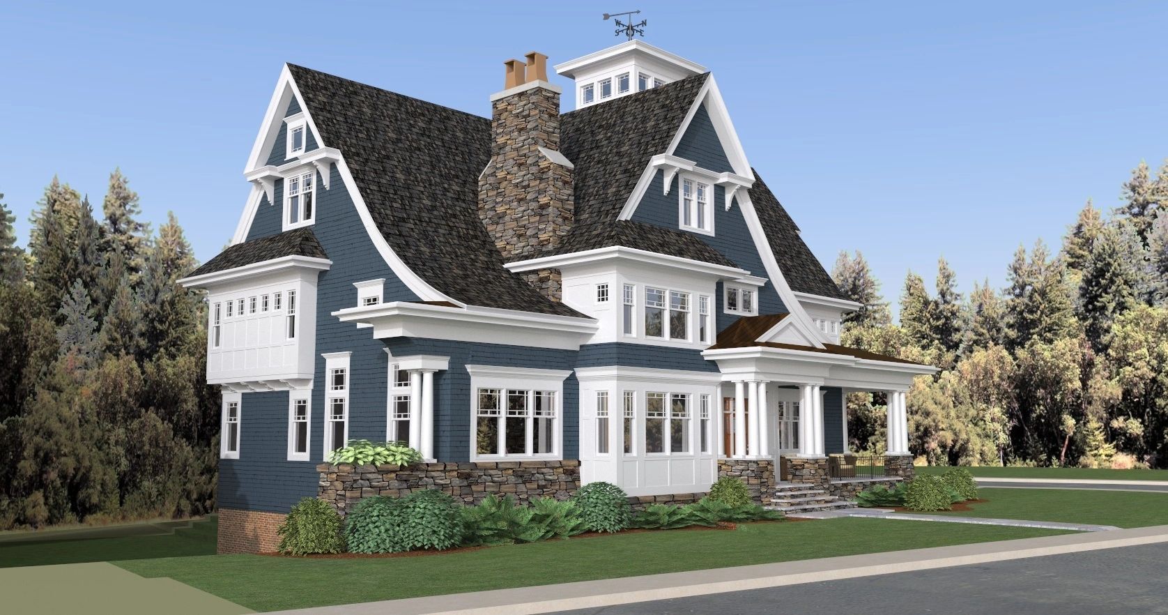 New home in Virginia, US, by Kevin Neprud & Associates