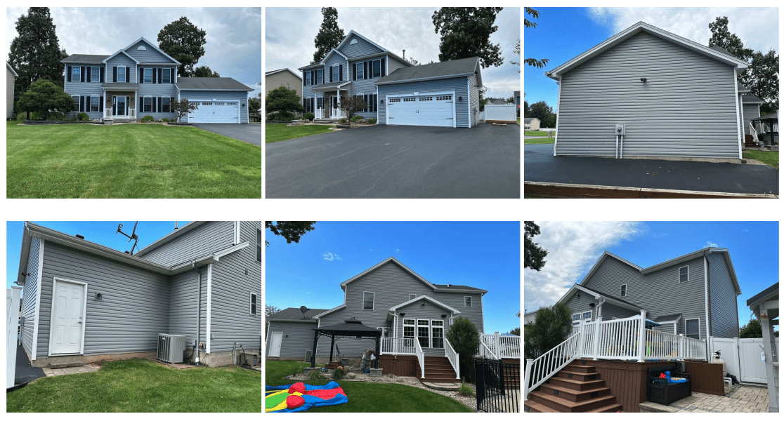 From photos (L) to 3D model in HOVER app (Middle) and SketchUp (R) in less than a day.