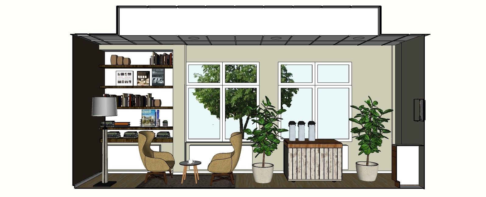 design straight in SketchUp