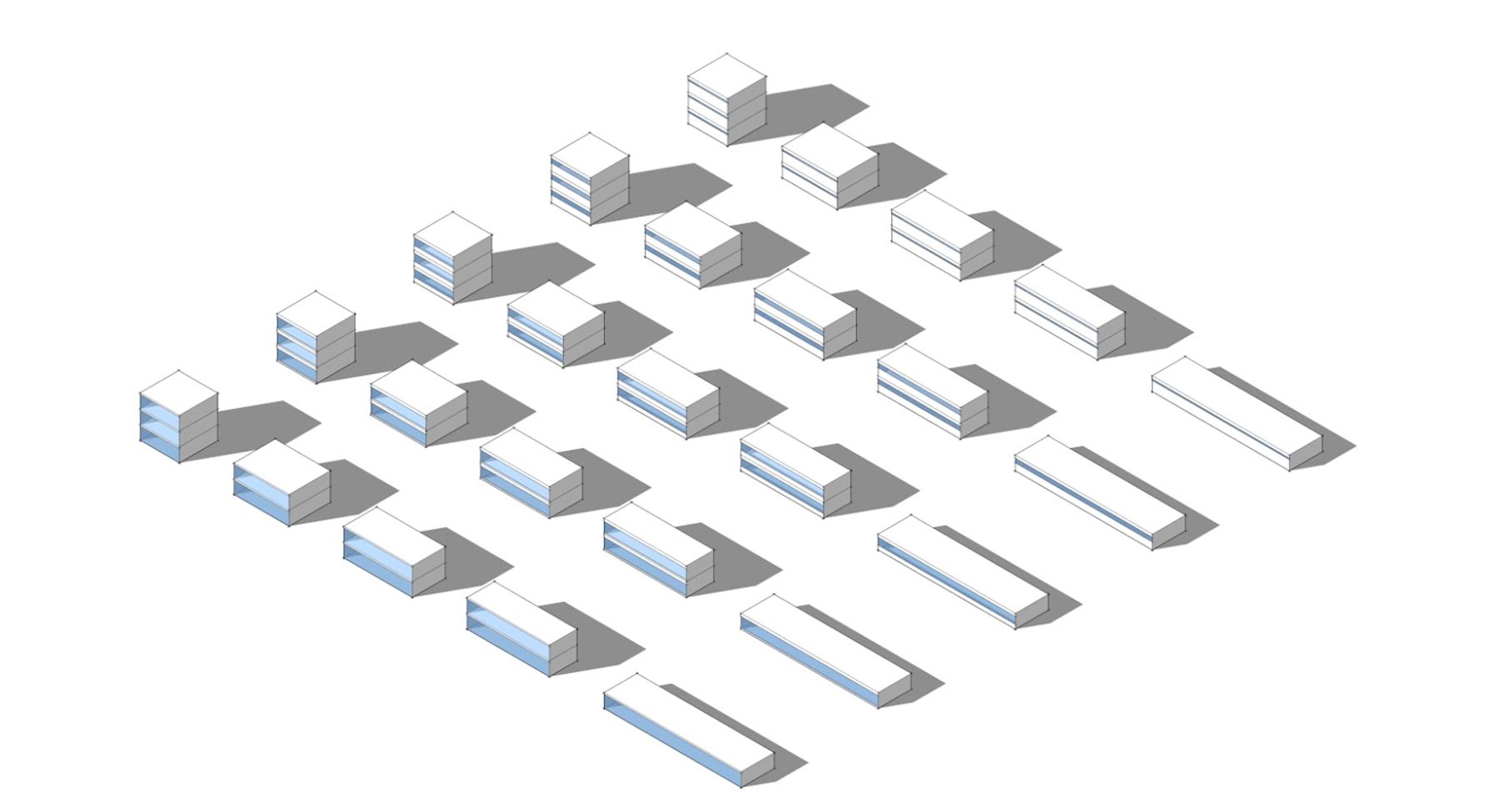 simple Whitebox models in SketchUp and Sefaira