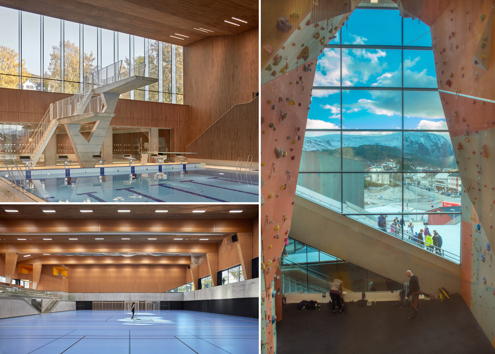 Interiors at Ulstein Arena