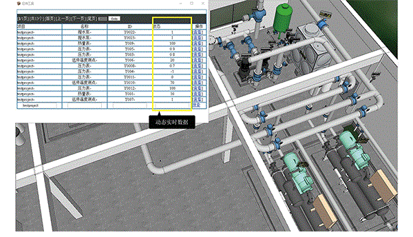 A custom plugin designed for LeCheng, BIM5D, showing various real-time information of the treatment plan. An alert will promp