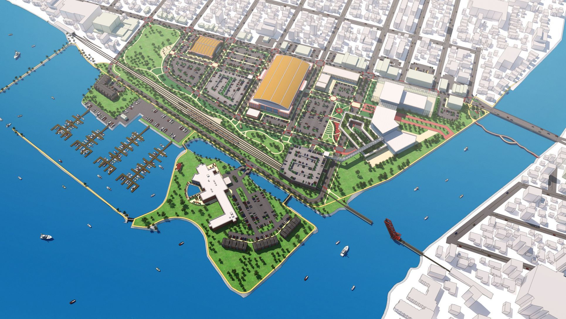 Urban planning Houseal Lavigne 3D Model