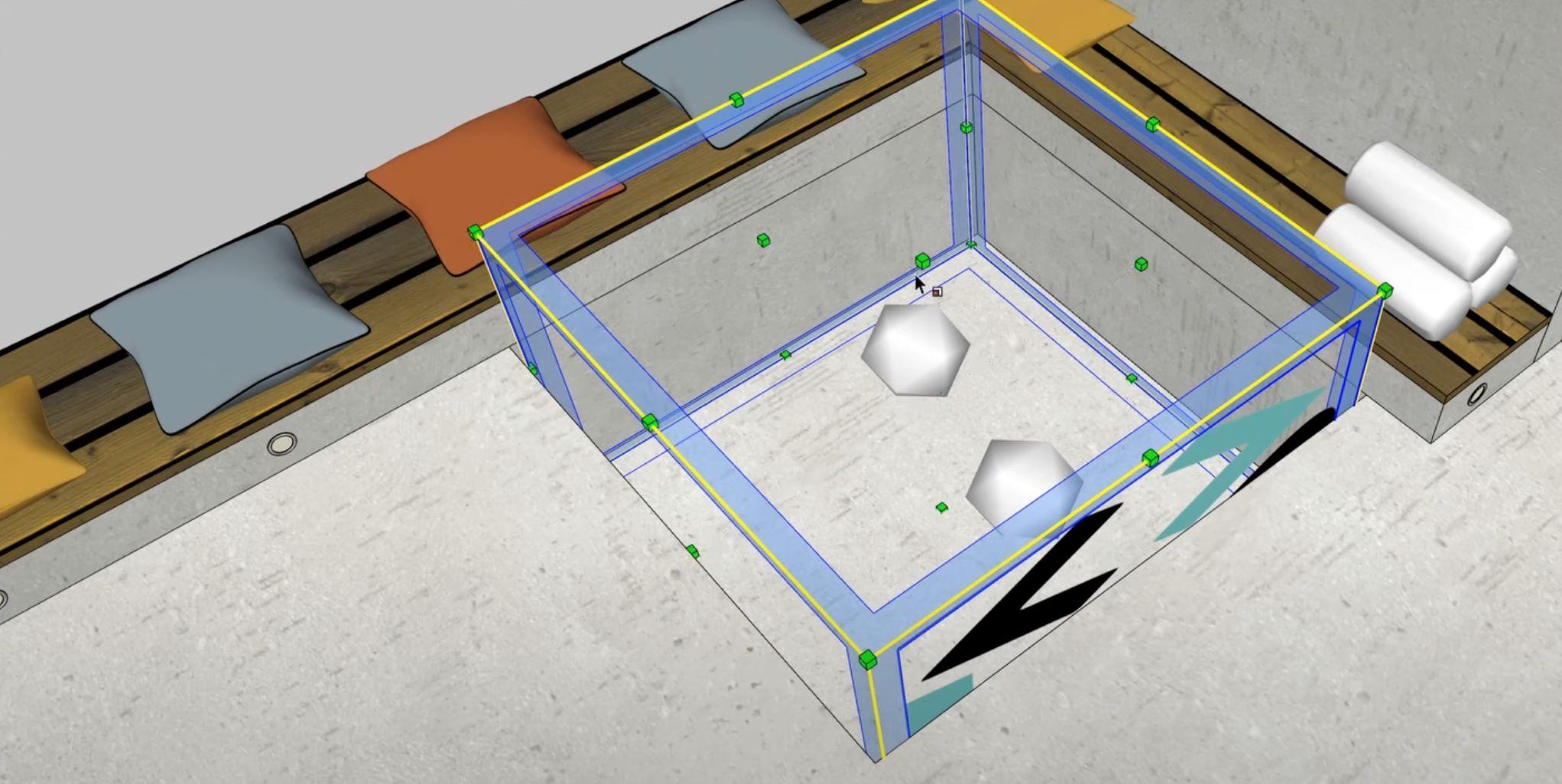 With the “Sheep Box,” users can define dimensions and search a library of 3D components that can fit within that size, such a