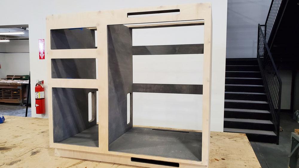 Assembling the CNC pieces