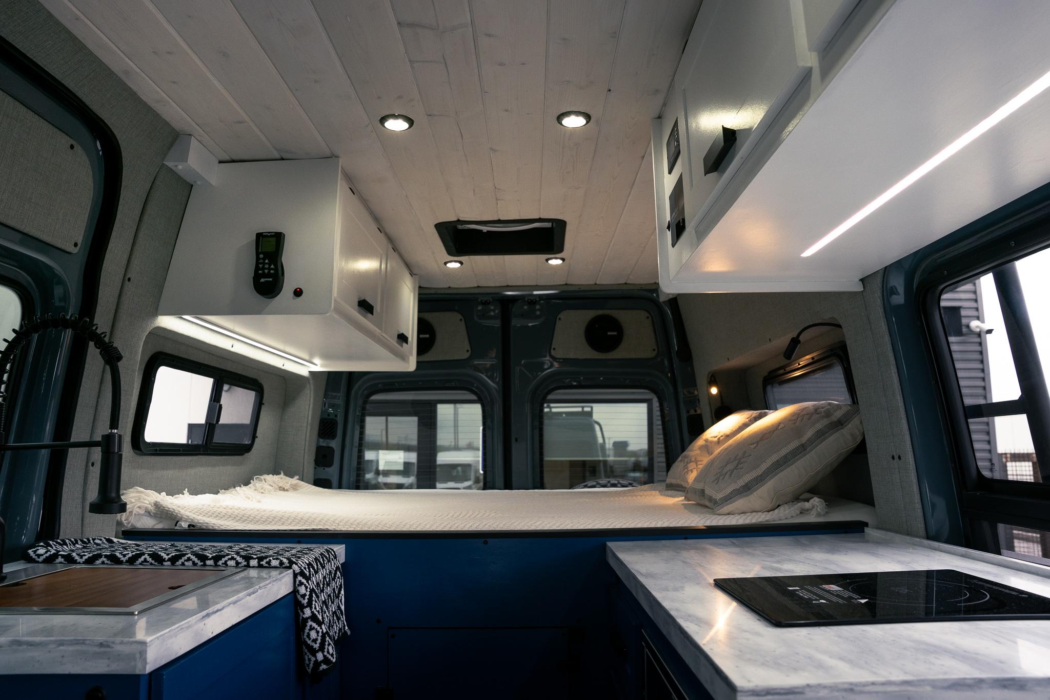 Mercedes sprinter van to custom van build