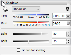 Adjusting sunlight in Enscape and SketchUp