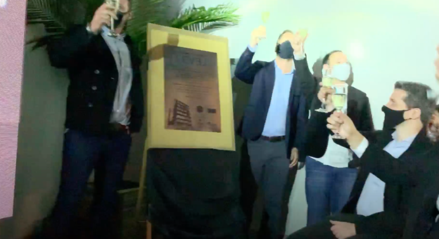 SketchUp team joining the inauguration ceremony of Level Building