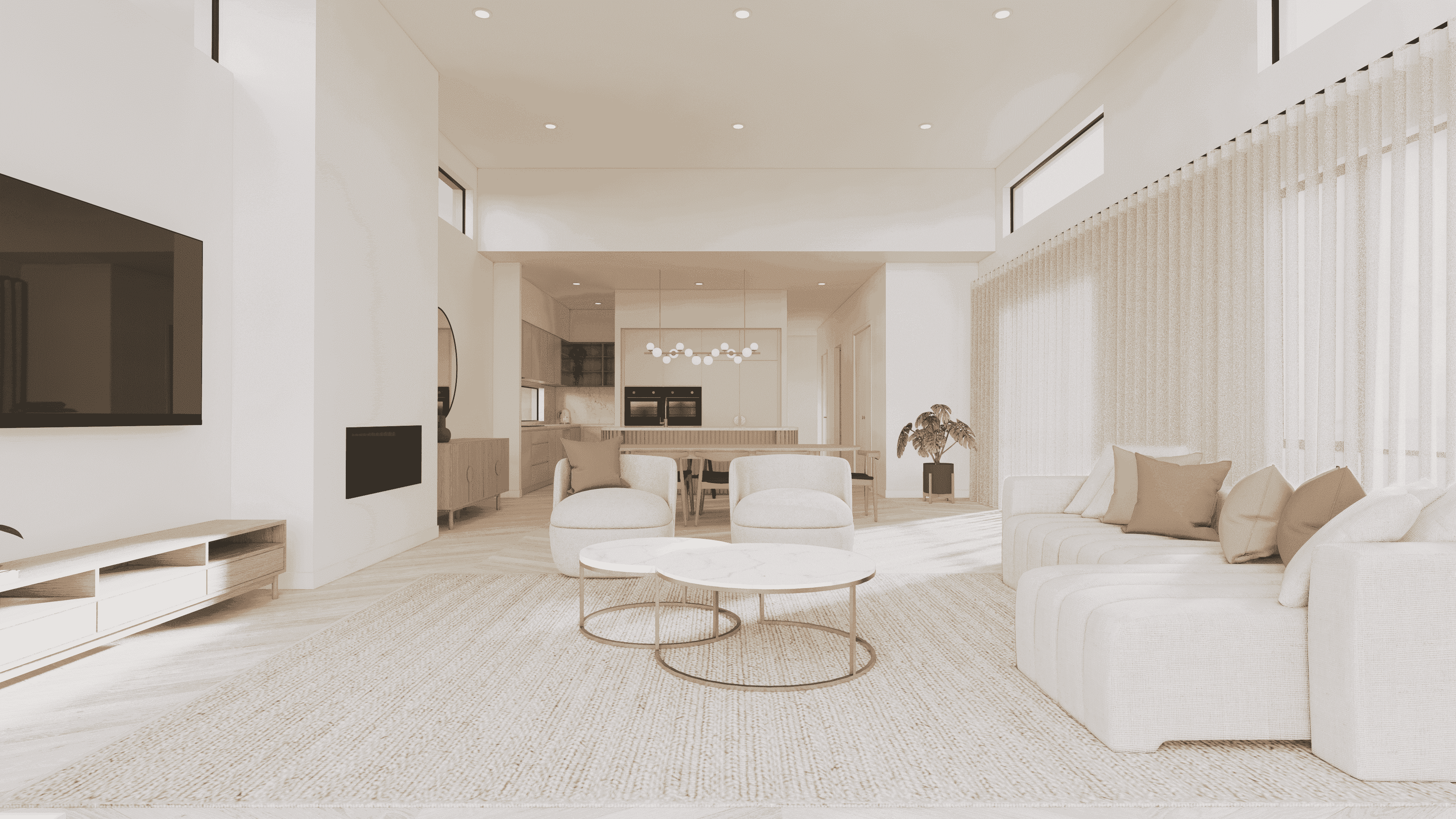 Rendered image of an upcoming new build.