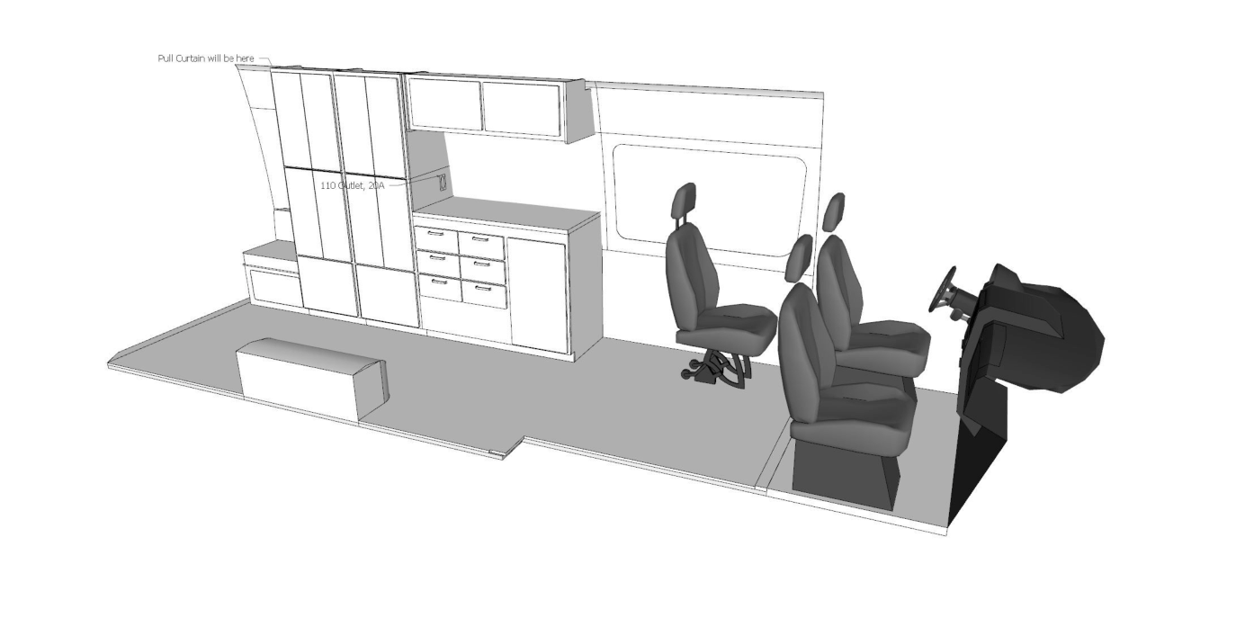 Getting into the design details with cabinetry