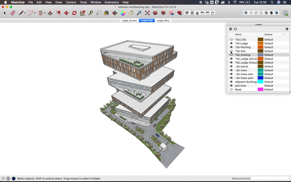 Moser AxoStacking project image