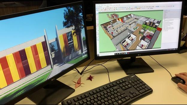 Teamwork on a SketchUp design