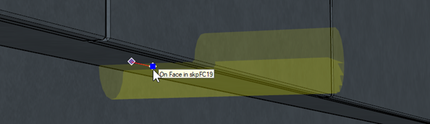 2nd click: Will place the light.