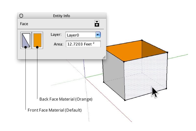 Assigning materials to groups and components