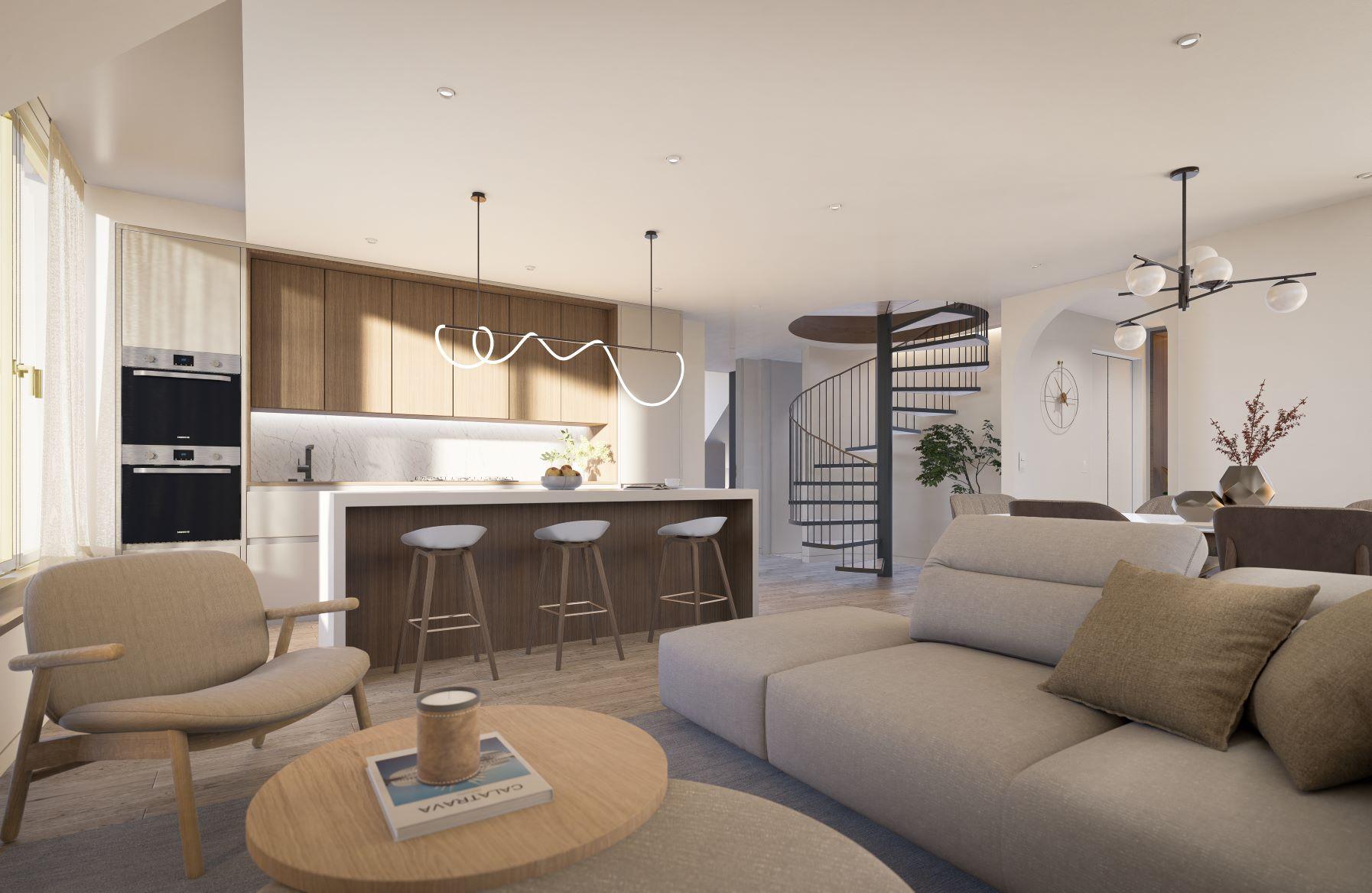 Rendering of Les Maisons de Maîtres Églantiers
