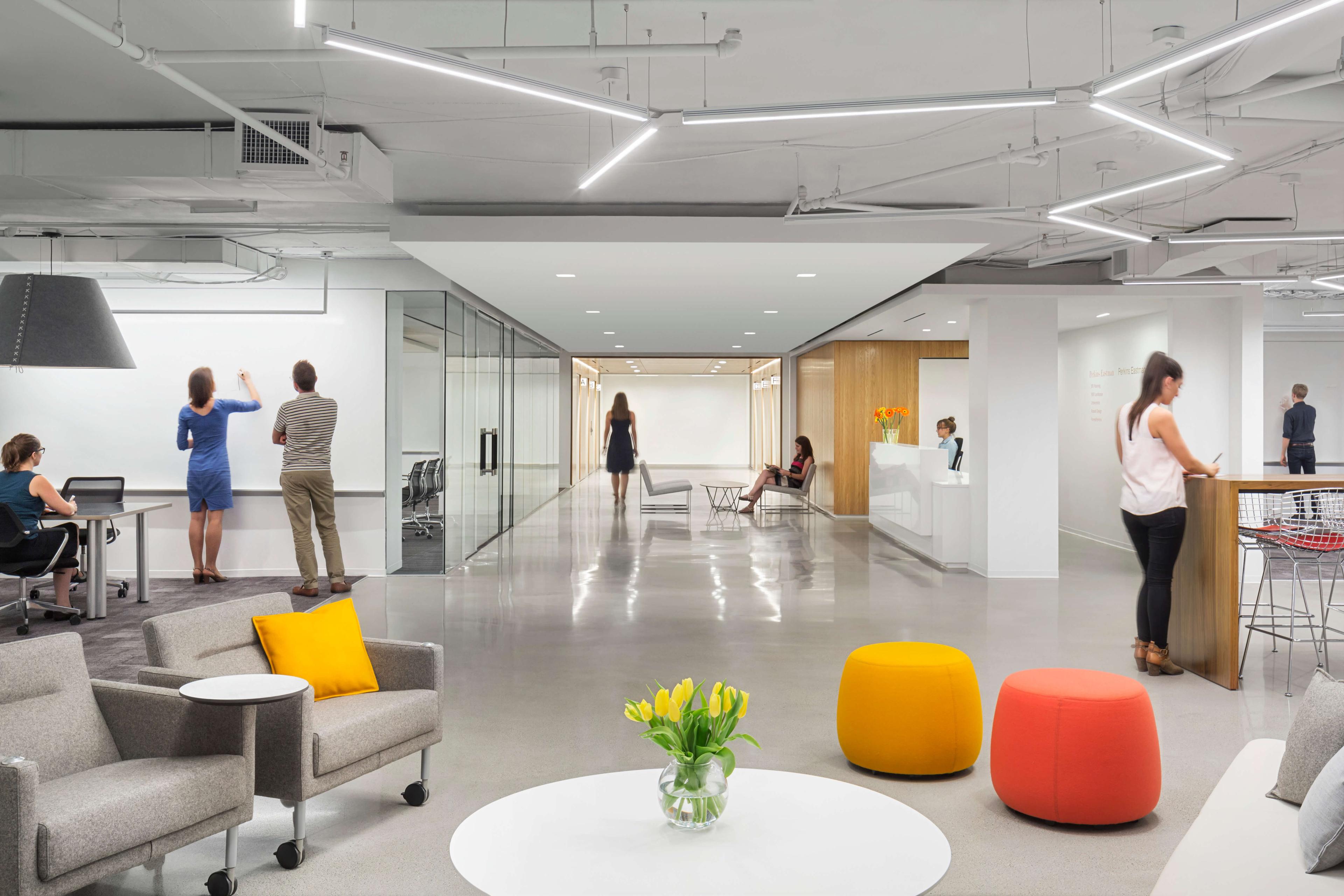 Washington DC Perkins Eastman Office. Image courtesy of Perkins Eastman.