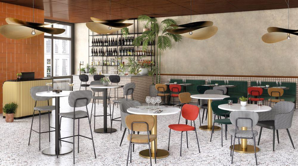 Rendering of dining room