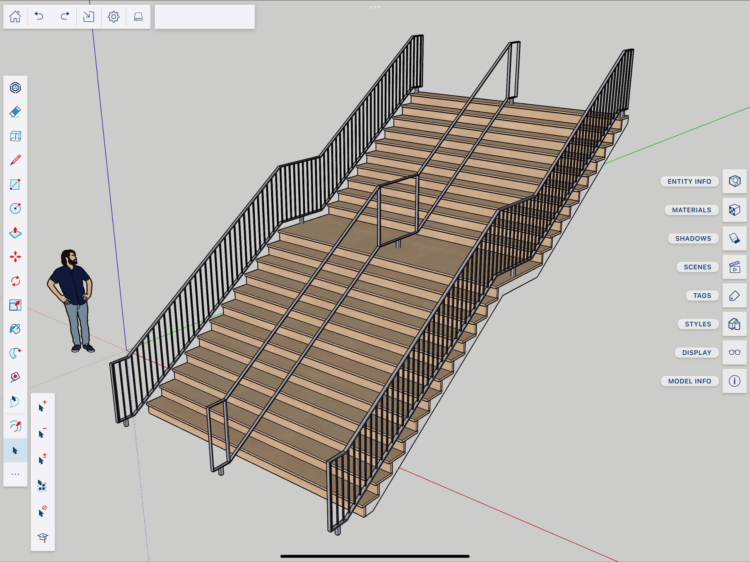 Live Component stairs. Image courtesy of Perkins Eastman.